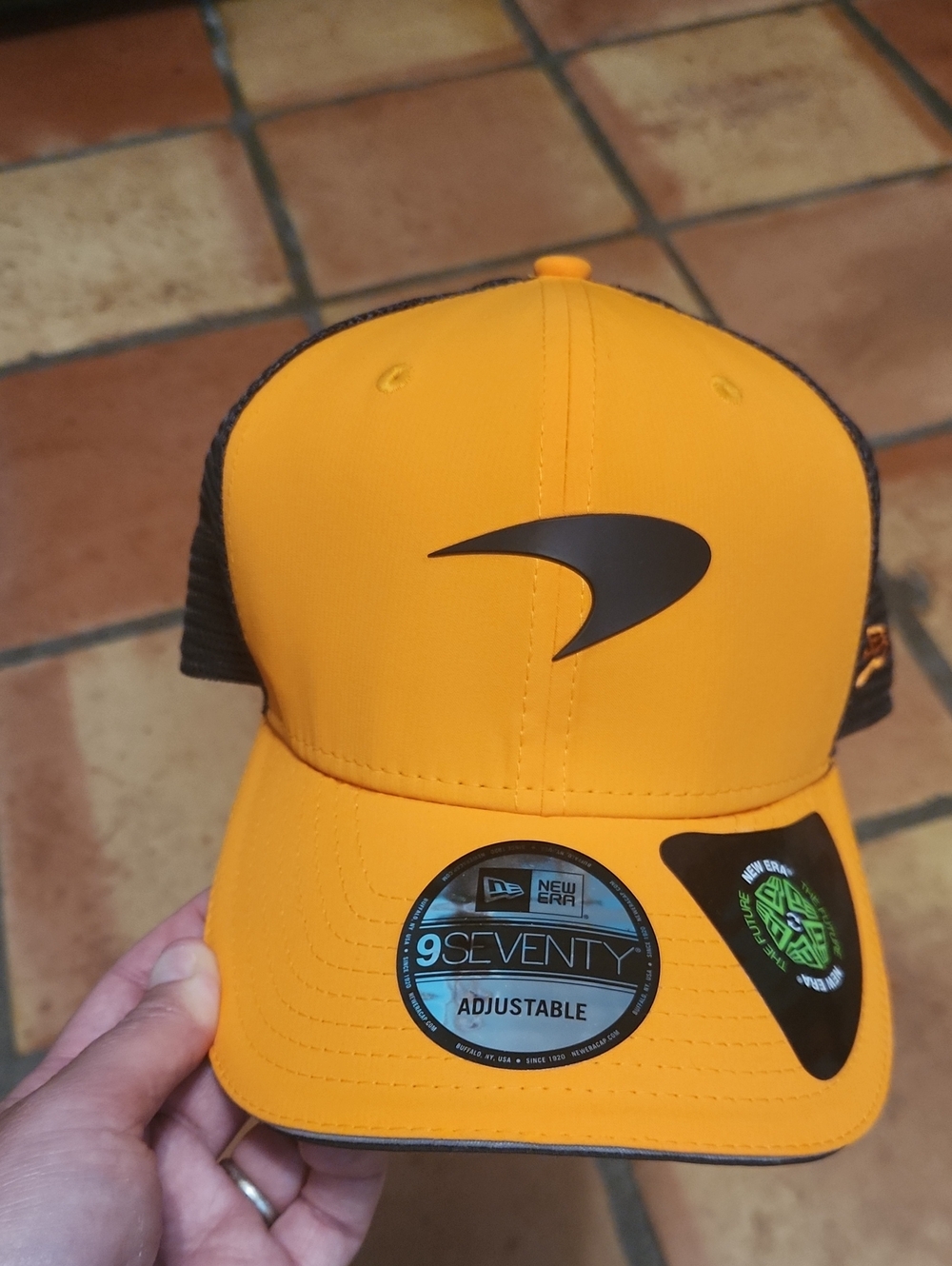 New Era McLaren Racing Team F1 9Seventy Stretch Snap Adjustable Unisex Cap